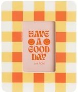 Portafoto 5x7,5 cm Good Day arancione