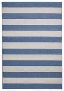 Tappeto per esterni blu/beige 230x160 cm Santa Monica - Think Rugs