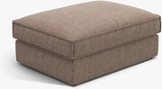 Pouf modulare Pola grande in tessuto strutturato – 103x78x44 cm