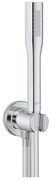 GROHE 26404000 - Doccia a mano STICK con tubo flessibile e supporto, cromato lucido