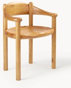 Sedia con braccioli in legno di pino Daumiller