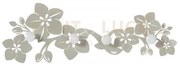 Appendiabiti di design fior di loto avorio