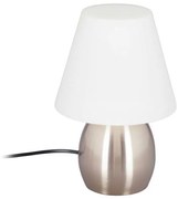 Lindby - Emilan Lampada da Tavolo Nickel/White Lindby