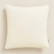 Elegante federa in crema 40 x 40 cm | Larghezza: 40 cm | Lunghezza: 40 cm