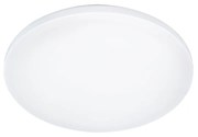 Plafoniera Contemporanea Da Esterno Ronco Led Acciaio Bianco