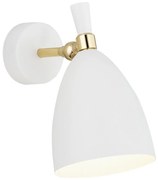 Argon 4699 - Applique CHARLOTTE 1xE27/15W/230V bianco/oro