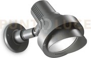 Terra applique da esterno antracite 1 luce attacco e27 16x30cm ip65