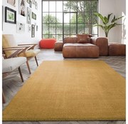 Tappeto Feel dorato, L 230 x L 160 cm