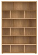 Libreria design finitura rovere L140 cm EPURE