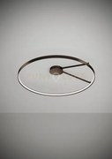 Anello lampada da soffitto bronzo spazzolato diam.109cm 2700k 3832...