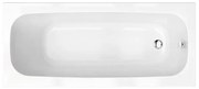 Vasca rettangolare Tag bianco 75 x 170 cm