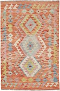 Kilim Tappeto 140x90 (Pakistan) Tessuto A Mano