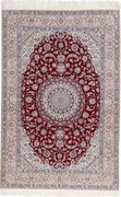 Nain Tappeto 240x160 Rosa (Iran) Annodato A Mano