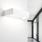 Applique LED design Limera bianco IP20, luce bianco caldo 540 lumen, TECNICO