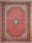 Kashan Tappeto persiano 250 x 350 Blu (Iran) Annodato A Mano