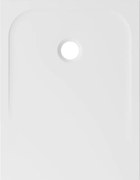 Piatto doccia SENSEA in composito minerale di resina gelificata EASY V3 bianco L 70 x L 90 x H 2.7 cm opaco