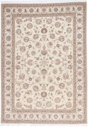 Tabriz Tappeto 360 x 260 Grigio (Iran) Annodato A Mano