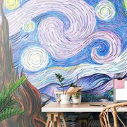 Carta da parati – Notte stellata di Vincent van Gogh