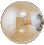 Vetro di ricambio per lampadario, lampada da tavolo e applique ORO G9, diametro 14 cm, beige