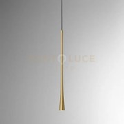 Dafne s/g - sospensione oro in alluminio a led 213lm 3000k 7w