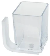 Porta spazzolini Materia bianco