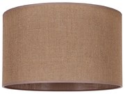 Duolla - Paralume universale ROLLER E27 Ø 50 cm marrone