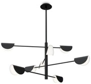 Maytoni | Mollis Lampadario moderni Modern Nero