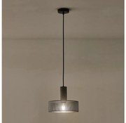 Lampadario a sospensione con filo 1xE27/40W/230V nero
