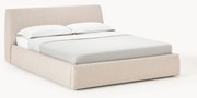 Letto imbottito con contenitore Cloud