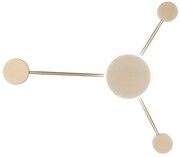 Plafoniera LED Etere dorato IP20 LUCE AMBIENTE DESIGN
