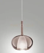 3787-50-107 edison vetro ametista d.22cm completo di cavo x kit luci