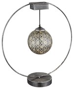 Globo 36618 - Lampada solare LED/0,06W/1,2V argento IP44