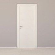 Porta battente Tracks bianco L 80 x H 210 cm reversibile