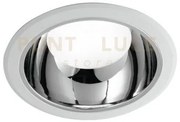Incasso led mack bianco e cromo in policarbonato 15w 1650lm 3000k 1...