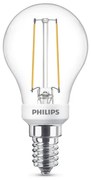 Lampadina LED 2,5W Vetro Corona (340lm) Dimmerabile E14 - Philips