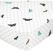 Lenzuolo con angoli aderenti HappyFriday Birds of paradise Multicolore 140 x 200 x 32 cm