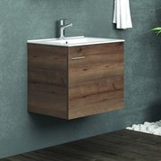 Kamalu - mobile bagno da 60 cm con anta bt-60