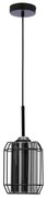 Lampadario a sospensione con filo JONERA 1xE27/40W/230V nero