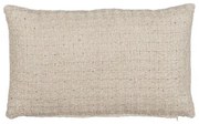 Cuscino Cotone Lino Grigio 50 x 30 cm