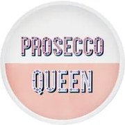 Vassoio melammina 35 cm rosa Maiolika