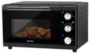 Sencor - Forno elettrico 20 l 1650W/230V nero