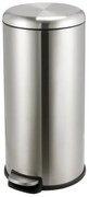 Pattumiera Casual DELINIA a pedale argento 28 L
