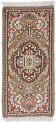 Agra Tappeto 60 x 30 (Indian) Annodato A Mano