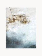 Quadro su tela dipinto a mano Freja Blanche