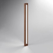 Modulo Led Per Esterno Sway Mood Moderno Alluminio Corten Cct 130Cm