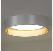 Duolla - Plafoniera LED ROLLER LED/24W/230V diametro 45 cm argento/oro