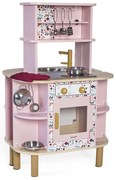 Cucina in legno per bambini double-face con lavatrice - Twist