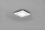 Plafoniera  carus led quadrata doppio interruttore 20cm x 20cm bord...