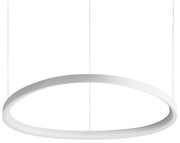 Lampadario A Sospensione Contemporaneo Gemini Metallo Bianco Led 55W 3000K Ip20