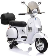 Piaggio Vespa PX150 Full Elettrica 12V per Bambini Bianca...